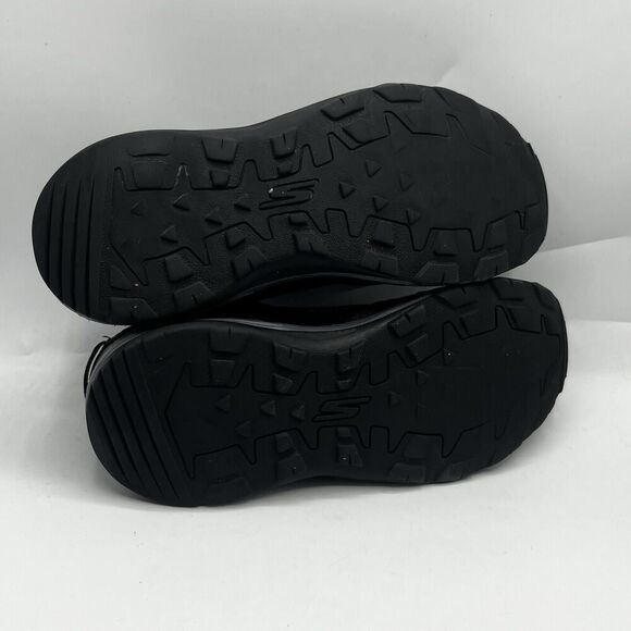 Skechers Go Run Trail Altitude Men 9.5 Black/Orange Hiking Shoe Water Repellent - Picture 8 of 13